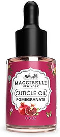 Cuticle Oil 0.5 oz for Dry Cracked Cuticles (Pomegranate) by Maccibelle