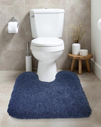 ILANGO Toilet Rugs U Shaped 22" × 24",Soft Absorbent Microfiber Bath Rugs - Image 2