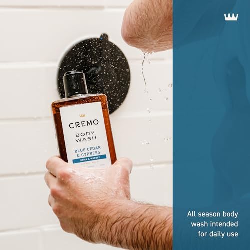 Cremo Body Wash for Men, Rich-Lathering Cypress and Cedar, 16 Fl Oz (Pack of 12) - Image 5