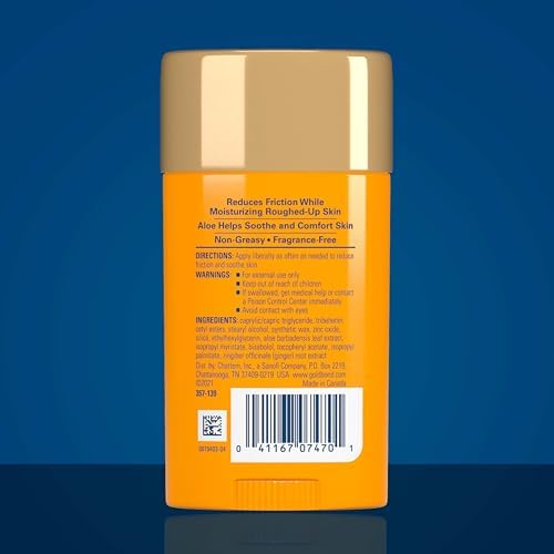 Gold Bond Friction Defense Stick, Anti Chafing Stick with Aloe, 1.75 oz. - Image 2