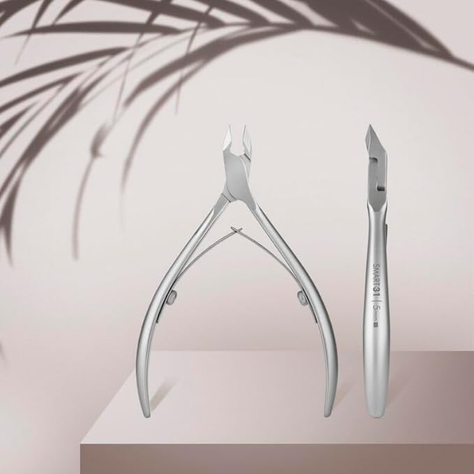 Staleks Pro SMART 31 Cuticle Nippers – 5mm Blade Cuticle Trimmer – Sharp & Durable Stainless Steel – Professional Manicure Tool