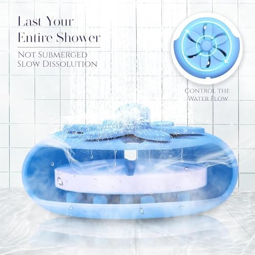 Shower Steamers Tray Blue, Shower Steamer Holder with Big Suction Cup - Image 5