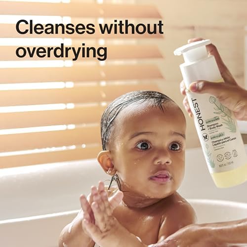 The Honest Company Shampoo & Body Wash, Tear-Free, Fragrance-Free, 18 fl oz - Image 3