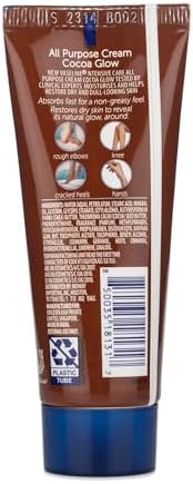 Vaseline All Purpose Cream Cocoa Glow, with Pure Cocoa Butter, 24-Pack, 1.41 FL Oz Each, 4 Tubes - Image 4