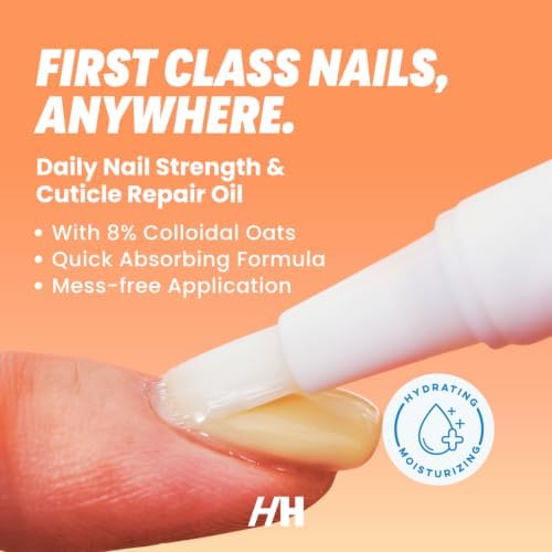 Handmade Heroes 8% Colloidal Oat Cuticle Oil Pen For Dry Cuticles Repair - Image 2