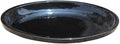 2 Pack Black Ceramic 8 Inch Round Saucer, Plant Tray for Indoor Pots, Flower Plant Saucers, Dishes for Plants, Deep Plant Water Tray, Bird Bath Bowl, Holding Water Drips & Soil, Ceramic Drainage Tray