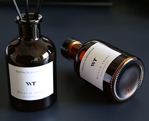 Coconut & Vanilla Scent Reed Diffuser Set for Bathroom Decor - Image 2