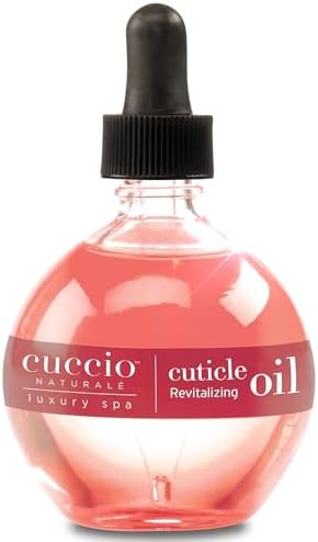 Cuccio Naturale Pomegranate & Fig Revitalizing Cuticle Oil, Lightweight Fast-Absorbing Hydrating Nail & Cuticle Conditioner, Cold-Pressed Oils + Vitamin E, 2.30 Fl Oz by Cuccio