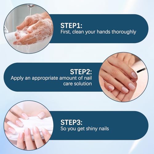 3 Days Nail Care - Keratin Amino Acid Nail Care, for Dry Weak Fragile Nails, Strengthening & Hydrating (16ml, 2pcs) - Image 5