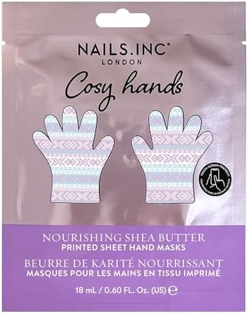 Nails.INC Must Be Mani Magic Manicure Treatment Set, Includes Nourishing Cosy Hands Hand Mask, Nail File, Cuticle Oil, Nail Shade and Top Coat - Image 4
