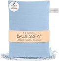BADESOFA® Luxury Seat Cushion for Bath | Premium-Quality Materials | Comfortable & Quick-Drying | Washable Bath Pillow in Blue | Home Spa | Suitable for Bathtub, Steam Sauna & Hot Tub by BADESOFA