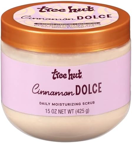 Tree Hut Cinnamon Dolce Daily Moisturizing Body Scrub, 15 Fl Oz (Pack of 12) by TreeHut