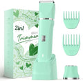 Risina 2-in-1 Bikini Trimmer for Women, Body Hair Trimmer, Electric Shaver by Risina