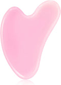 Gua Sha Facial Tools,Gua Sha Jade Stone Gua Sha Massage Tool, Guasha Tool for Face and Body Skin Massage. Tools for SPA Acupuncture,for Body Face Neck and Eye (1Pcs-Pink)