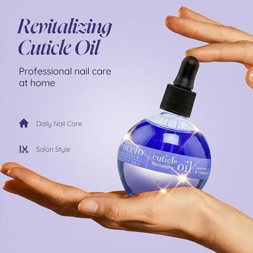 Cuccio Naturale Lavender & Chamomile Revitalizing Cuticle Oil, Lightweight Fast-Absorbing Hydrating Nail & Cuticle Conditioner, Cold-Pressed Oils + Vitamin E, 2.30 Fl Oz - Image 5