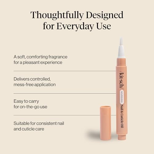 Kitsch Nail Cuticle Oil Pen Brush with Jojoba Oil & Vitamin E - 2.8 ml - Image 4