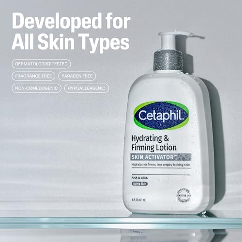 Cetaphil Skin Activator Firming Body Lotion, AHA & CICA, 16 Ounce (Pack of 12) - Image 2