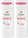 Dove Advanced Care Antiperspirant Deodorant Stick Beauty Finish for Helping Repair Skin Barrier After Shaving, with 72-Hour Sweat & Odor Protection, 2.6 oz (Pack of 2) by Dove