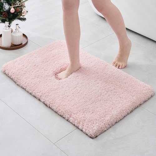 ILANGO Bathroom Rugs 36" × 24", Extra Soft Absorbent Microfiber Bath Rugs by ILANGO