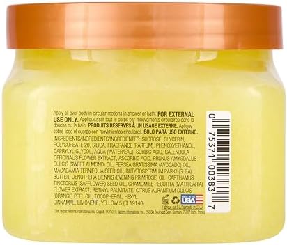 Tree Hut Dewy Daisy Body Scrub, Exfoliating Sugar Scrub, Vegan, 18 Ounce (Pack of 12) - Image 3