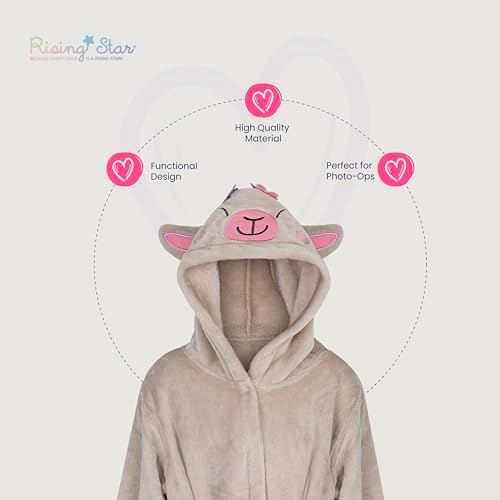 Rising Star Baby Toddler Robe Or Kids Robe for Girls and Boys - Kids & Baby Bath Robe Spa Set with Washcloth or Slippers - Image 3