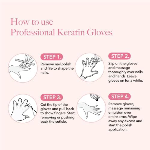 Bodipure Keratin Hand Mask 24pk, Deep Moisturizing for Dry Hands, Nail Care - Image 3