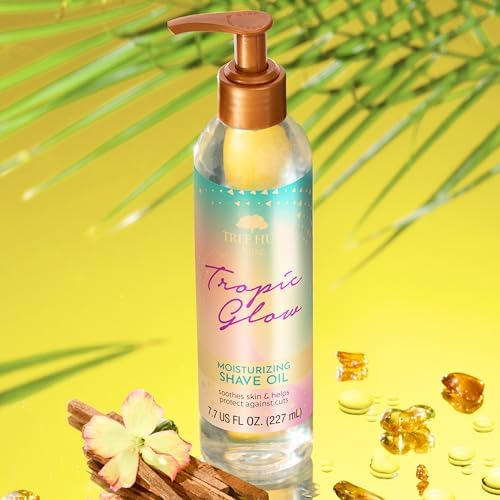 Tree Hut Moisturizing Shave Oil, Tropic Glow, 7.7 Fl Oz - Image 4