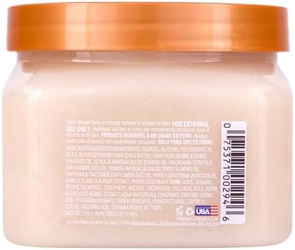 Tree Hut Vanilla Body Scrub, Exfoliating & Hydrating Sugar Scrub with Shea Butter&Essential Oils, Smooth Skin, Body Exfoliator For All Skin Types, Self Care Gifts for Women,Vegan,18 Oz (Pack of 12) - Image 3