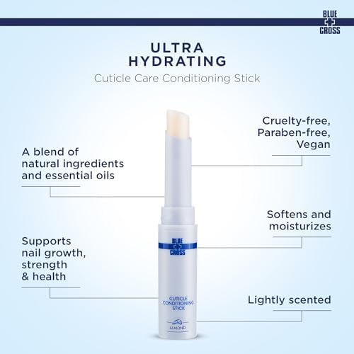 Blue Cross Cuticle Balm Conditioning Stick, Damaged Cuticles, 0.05oz - Image 5