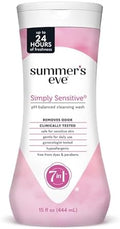 Summer's Eve All-Over Daily Feminine Wash, Simply Sensitive, 15 Fl Oz (Pack of 12) by SummersEve