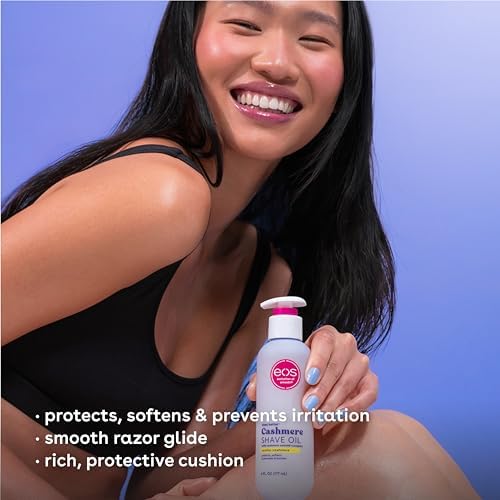 Bundle of eos Shea Better Body Lotion + Cashmere Shave Oil, Vanilla Cashmere, 24-Hour Moisture Skin Care, Lightweight & Non-Greasy, Natural Shea, Vegan, Soothing Moisturizing - Image 5
