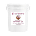Best of Nature Fractionated Coconut Oil for Face, Hair & Massage – 100% Pure Liquid Coconut Oil for Skin, Unscented Carrier Oil for Essential Oils, Lightweight Body Oil, Bulk 5 Gallon Pail, 640 fl oz