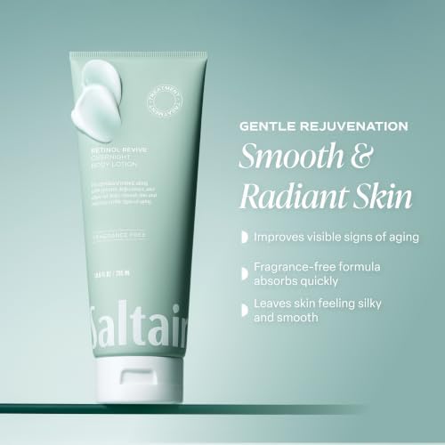 Saltair Retinol Revive Night Lotion | Skin Tightening Cream | 10 oz Pump - Image 5