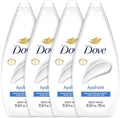 Dove Moisturizing Body Wash, Hydrate, Value-Size 4-Pack, 25.36 Fl Oz Ea by Dove