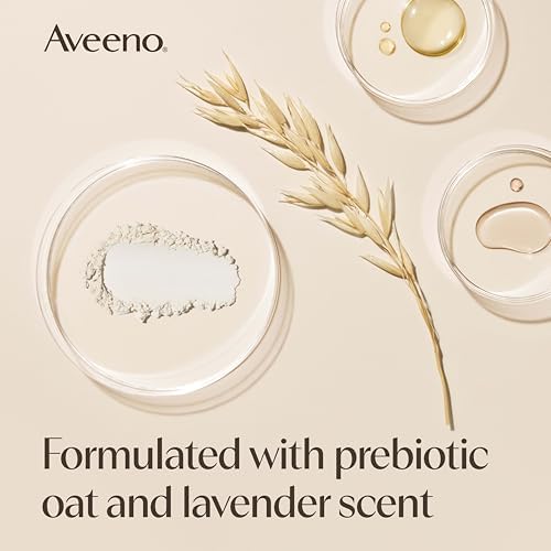 Aveeno Stress Relief Moisturizing Body Lotion, Lavender Scent with Prebiotic Oat for Sensitive Skin, Lightly Scented Lotion with 48-Hour Hydration, Fast Absorbing, Non-Greasy, Value Size 33 Fl Oz - Image 6