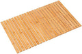 Bamboo Bath Mat Bathroom Rugs Floor Wood Shower Bathtub Waterproof Non Slip Accessories 16x24 Inch Easy to Clean, Natural Bamboo, 1 pc by Fovlaurs