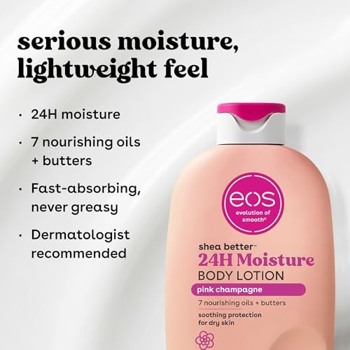 eos Essentials Bundle - Body Wash, Body Mist, Body Lotion - Pink Champagne - Image 5