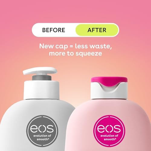 eos Shea Better Body Lotion Jasmine Peach, 24-Hour Moisture Skin Care, Lightweight & Non-Greasy, Natural Shea, Vegan, 16 fl oz (Pack of 3) - Image 2