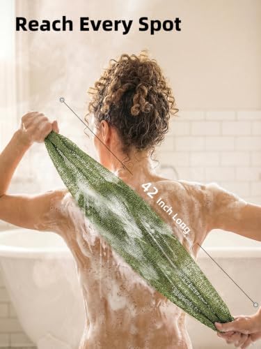 Cleangor 3Pcs African Net Sponge Authentic with Knots - Exfoliating Body - Image 3