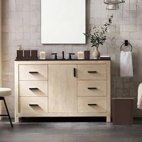 XLHOMO Bathroom Accessories Set - 10PC Gorgeous Brown Bathroom Set - Image 7