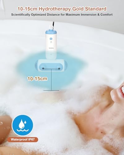 KokoSelene Bath Spa Jet for Bathtub with Dual Hydro Jets Daily Relax (Blue) - Image 7
