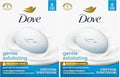 Dove Beauty Bar Soap Gentle Exfoliating,for Soft,Smooth Skin,Gently Renews Skin 3.75 oz,(Pack of 16) by Dove
