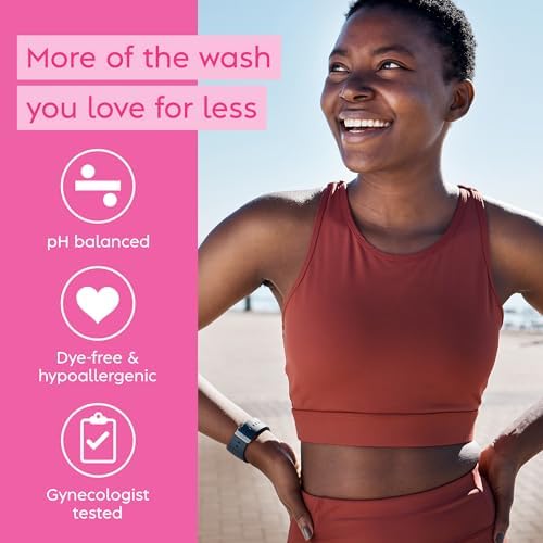 Vagisil Feminine Wash for Intimate Area Hygiene, Odor Block, Gynecologist Tested, Hypoallergenic, 16.9 oz with Pump - Image 6