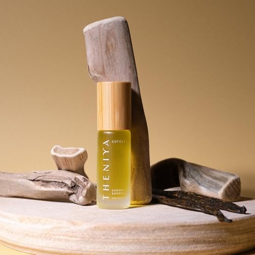 Cuticle Oil Made in USA - Hydrating Roll-On with Jojoba & Vitamin E - 5mL Travel Sized (Sandalwood Fragrance) - Image 5