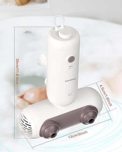 KokoSelene Bath Spa Jet for Bathtub with Dual Hydro Jets Daily Relax - Image 3