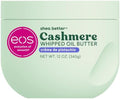eos Cashmere Whipped Oil Body Butter, Crème de Pistachio, 72 Hour Weightless Moisture For Dry Skin, Rich Formula and Deep Hydration, Body Care, 12 oz by eosproducts