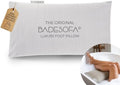 BADESOFA® Luxury Bathtub Pillow for Feet in Grey, Quick-Drying by BADESOFA