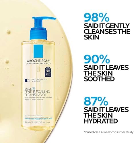 La Roche-Posay Lipikar AP+ Gentle Foaming Cleansing Oil, with Shea Butter - Image 5