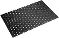 Rayon derived from Bamboo Bath Mat Bathroom Rugs Floor Wood Shower Bathtub Waterproof Non Slip Accessories 16x24 Inch Easy to Clean,Black,1 pc by Fovlaurs