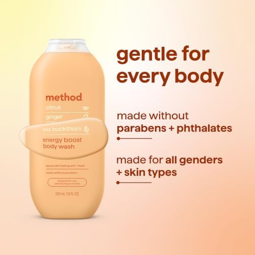 method Body Wash, Energy Boost, 18 fl oz - Image 6